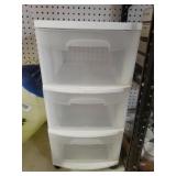 3-drawer Rolling Storage Unit