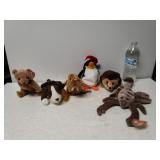 (6) TY Beanie Babies