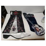 (2) Elvis Light-up Christmas Stockings - Neez New