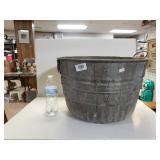 Galvanized Steel Wash Pale