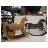 (2) Decorative Horses