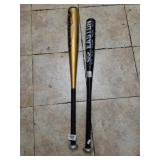 (2) Aluminum Baseball Bats - Easton & Redline