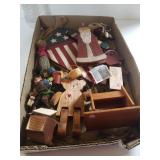 Assorted Wooden Craft Items