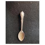 Ladies Silver Spoon Pin - Marked Sterling
