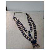 Large Silver Tribal Necklace