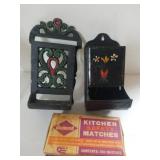 Match Holder, Match Box