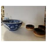 Asian Inspired Decorative Bowl And Chili Bowls