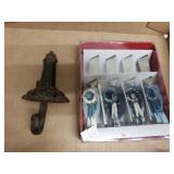 Cast Iron Lighthouse Hook And Nautical Spreaders