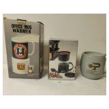 Mug Warmer, Coffee Grinder And Mug