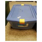 Storage Tote With Contents