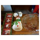 Christmas Serving Platters And More
