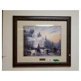 Thomas Kinkade Victorian Christmas Picture