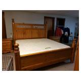 Vaughan Bassett King Size Bed. Matches Lots