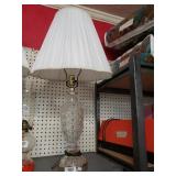 Beveled Glass Table Lamp