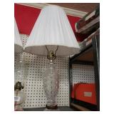 Beveled Glass Table Lamp