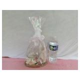 Wedding Couple Figure on Pedestal