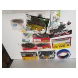 Assorted Fishing Lures, Hooks, Line