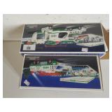 Hess Toy Emergency Truck & Helicopter Truck