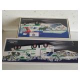 Hess Toy Truck W/Helicopter & Rescue Truck