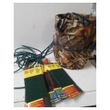 Camo Tool Bucket, Stripping Pad,  Cord