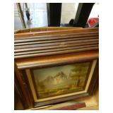 Assortment Of Pictures And Frames