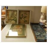 Vintage Pictures And Serving Tray