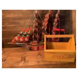 Coke Can Clipper Ship & Coca-Cola Carrying Case