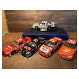 Various Vintage NASCAR Race Cars
