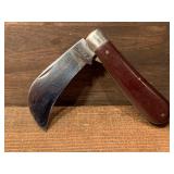 Kutmaster Hawkbill One Blade Pocket Knife