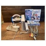 Wii System, 2 Controllers, Steering Wheel, 5
