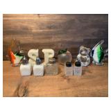 Various Salt & Pepper Shakers & Paperweights