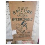 JM Clayton Co Epicure Oyster Shell Bag
