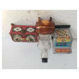 Jack Pot, Jewelry Box, Lincoln Jar & Barrel Banks