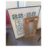 Small Window Shutter & Wall Frame