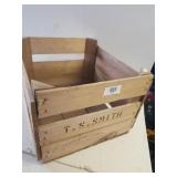 T.S. Smith Vegetable Crate