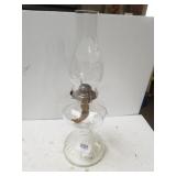 Clear Glass Oil Lamp