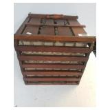 Vintage Wooden Egg Carrier