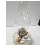 Clear Glass Oil Lamp