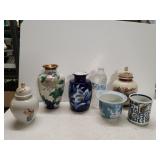 (6) Floral Themed Vases