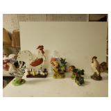 Rooster Decor. One Needs Repair