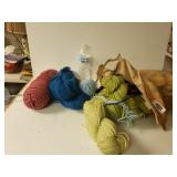 Yarn And Knitting Needle