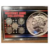 Silver Mercury Dime Collection