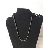 Ladies Silver Necklace - Marked 925