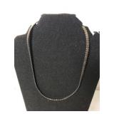 Ladies Silver Necklace - Marked 925