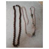 (2) Ladies Beaded Necklaces - 1 Doesn