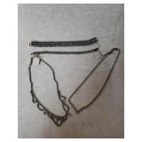 (4) Rhinestone Pieces Of Jewelry