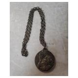 Large Heavy Medallion Necklace - Lord Of The Vine