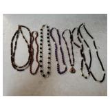(7) Ladies Beaded Necklaces