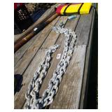 Chain With Hooks At The End