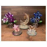 Decorative Crystal Figurines